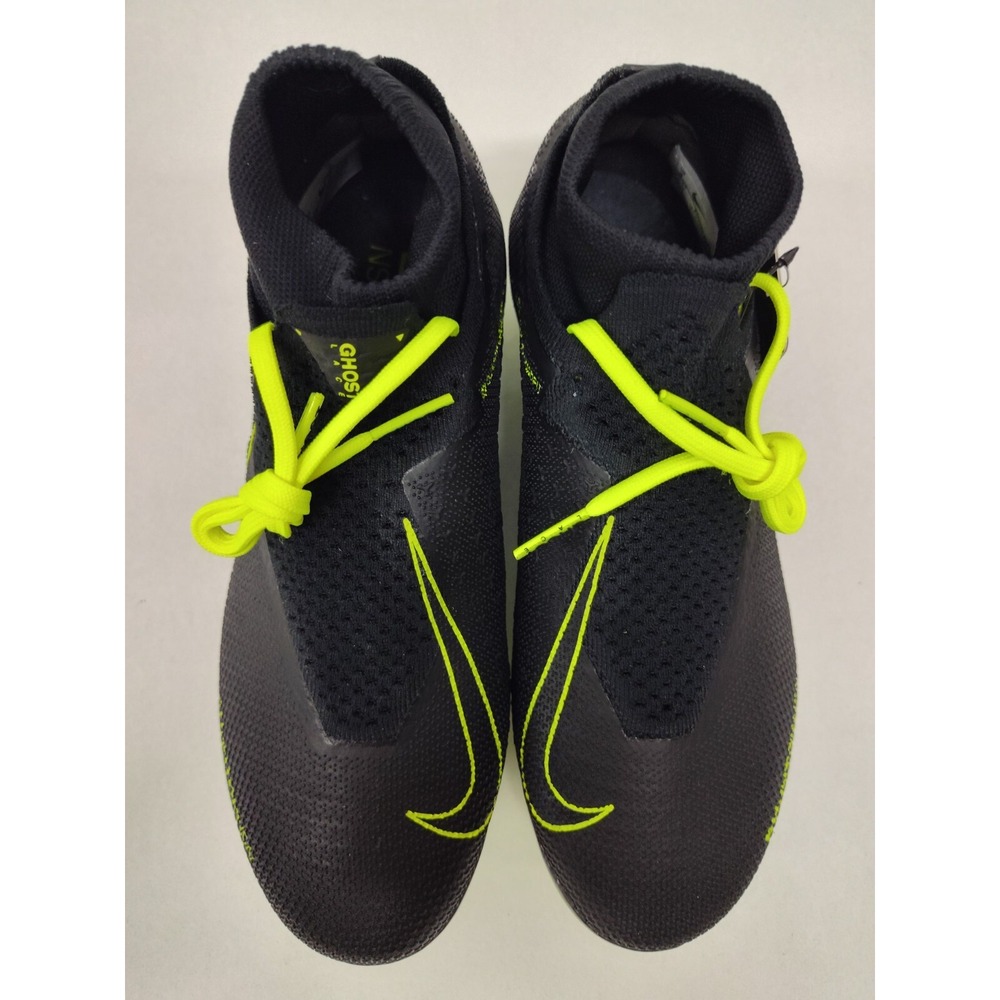 Nike Boys Phantom Vision Elite DF FG Soccer Cleats AO3262-007 Black Volt Sz 4 - Picture 4 of 8